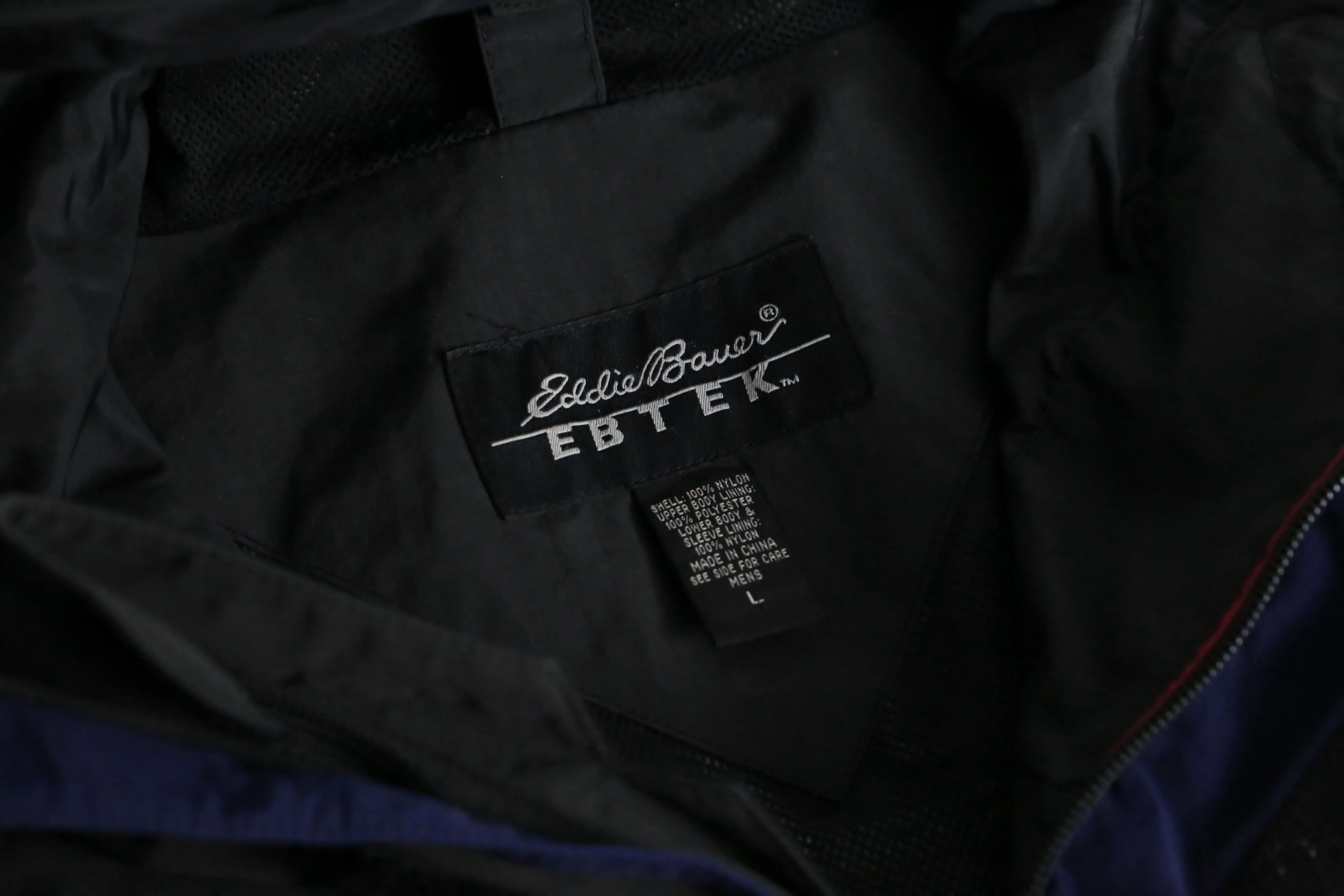 2000s EBTEK technical nylon anorak parka "Weatheredge"