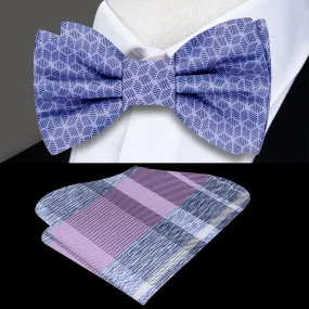 3D Cubes Bow Tie