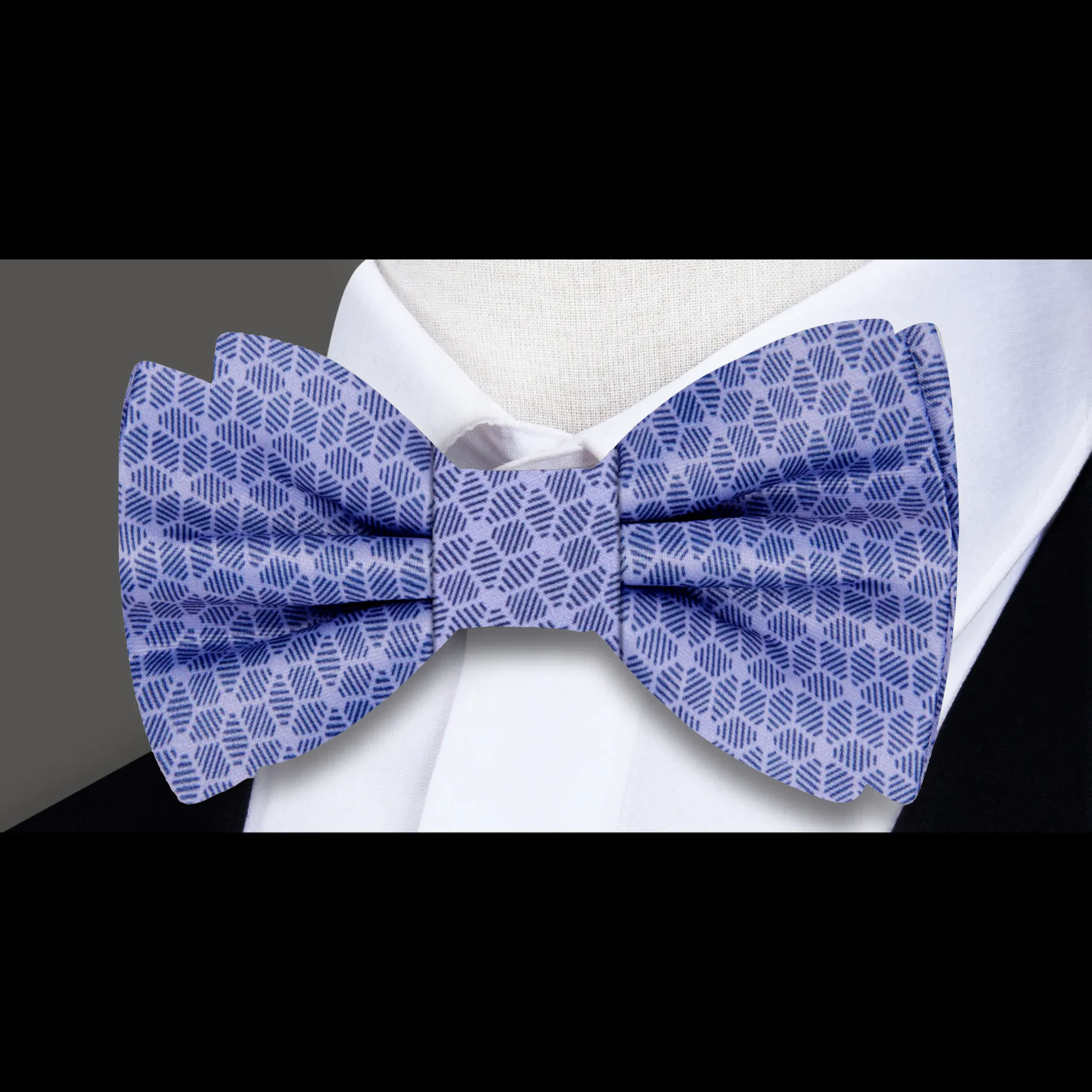 3D Cubes Bow Tie
