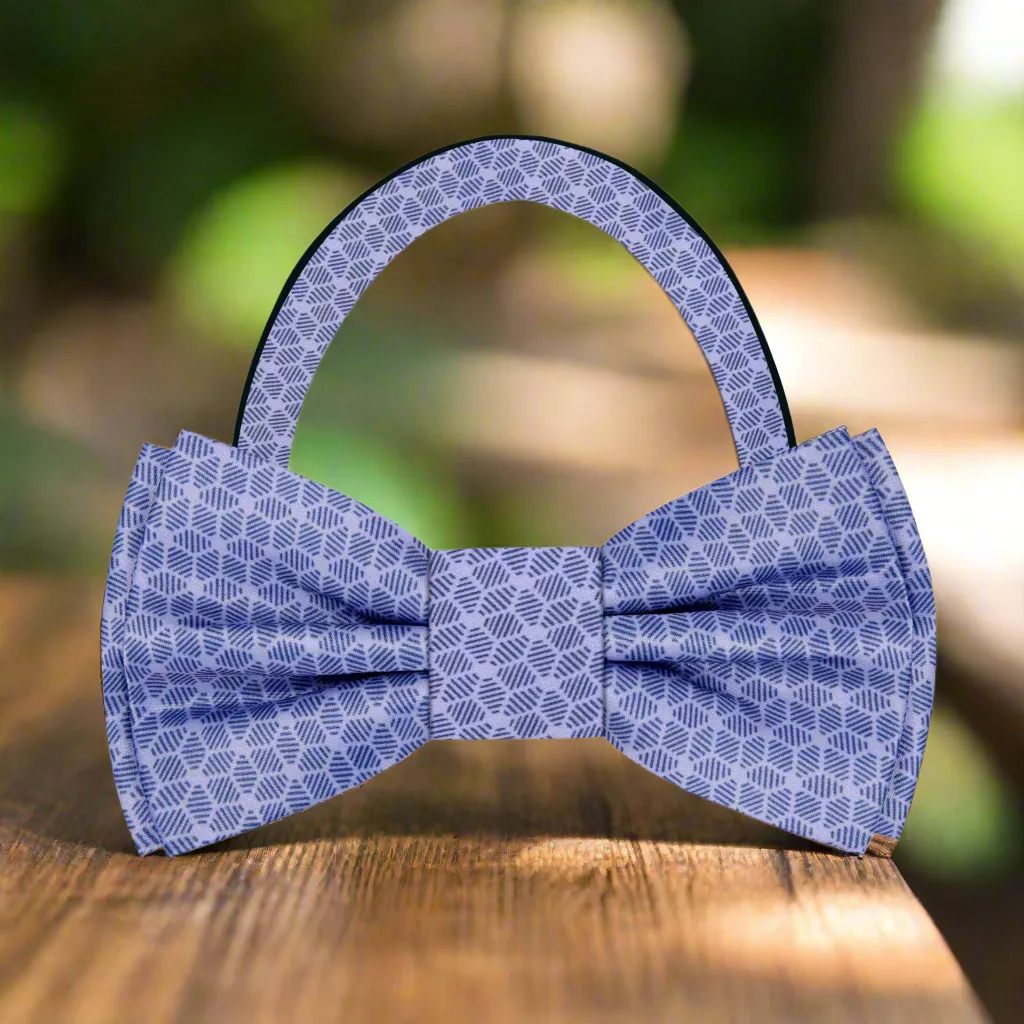 3D Cubes Bow Tie