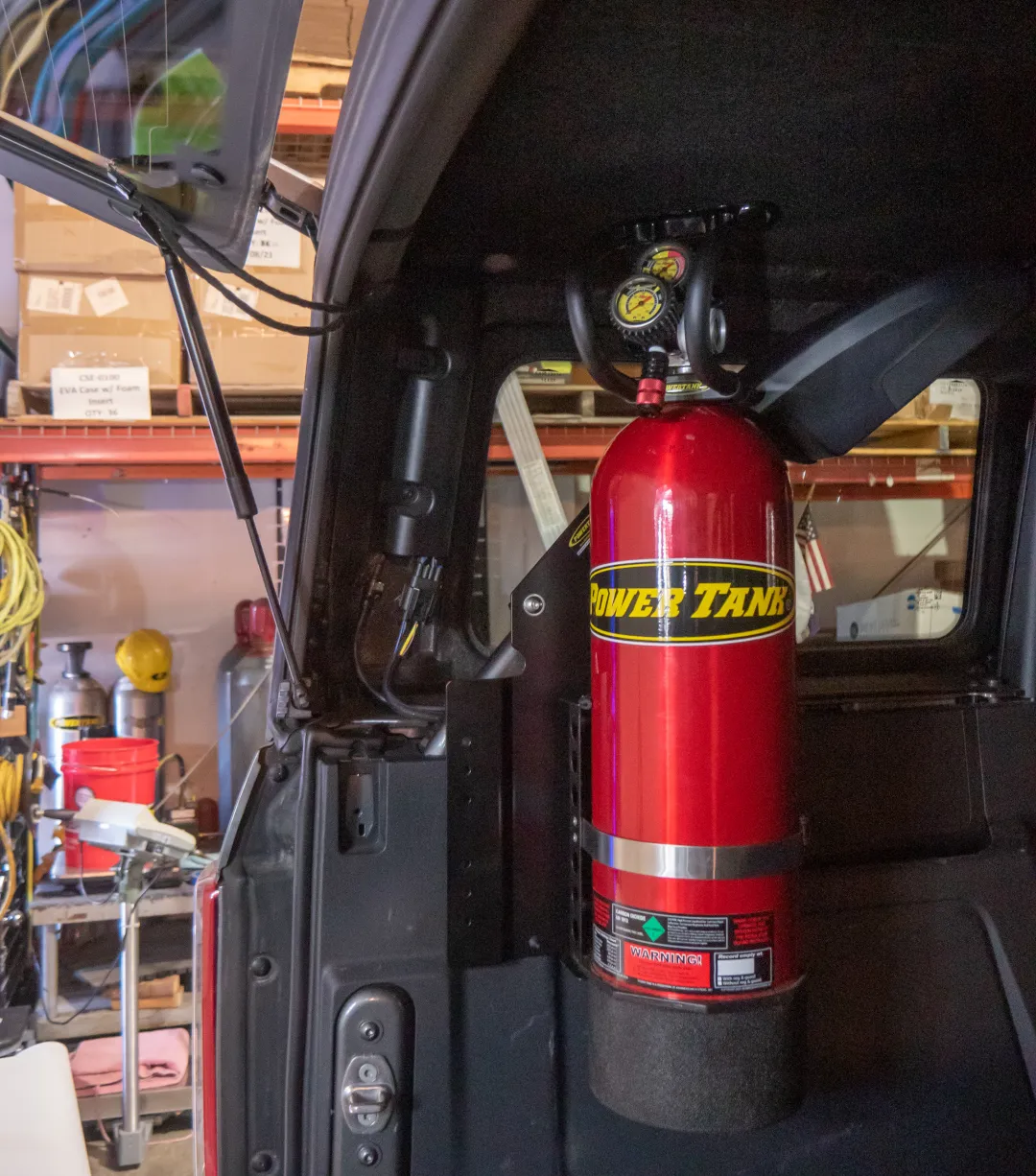 4 Door Bronco Plate - Power Tank or Propane Tank mount (6th Gen 2021 )