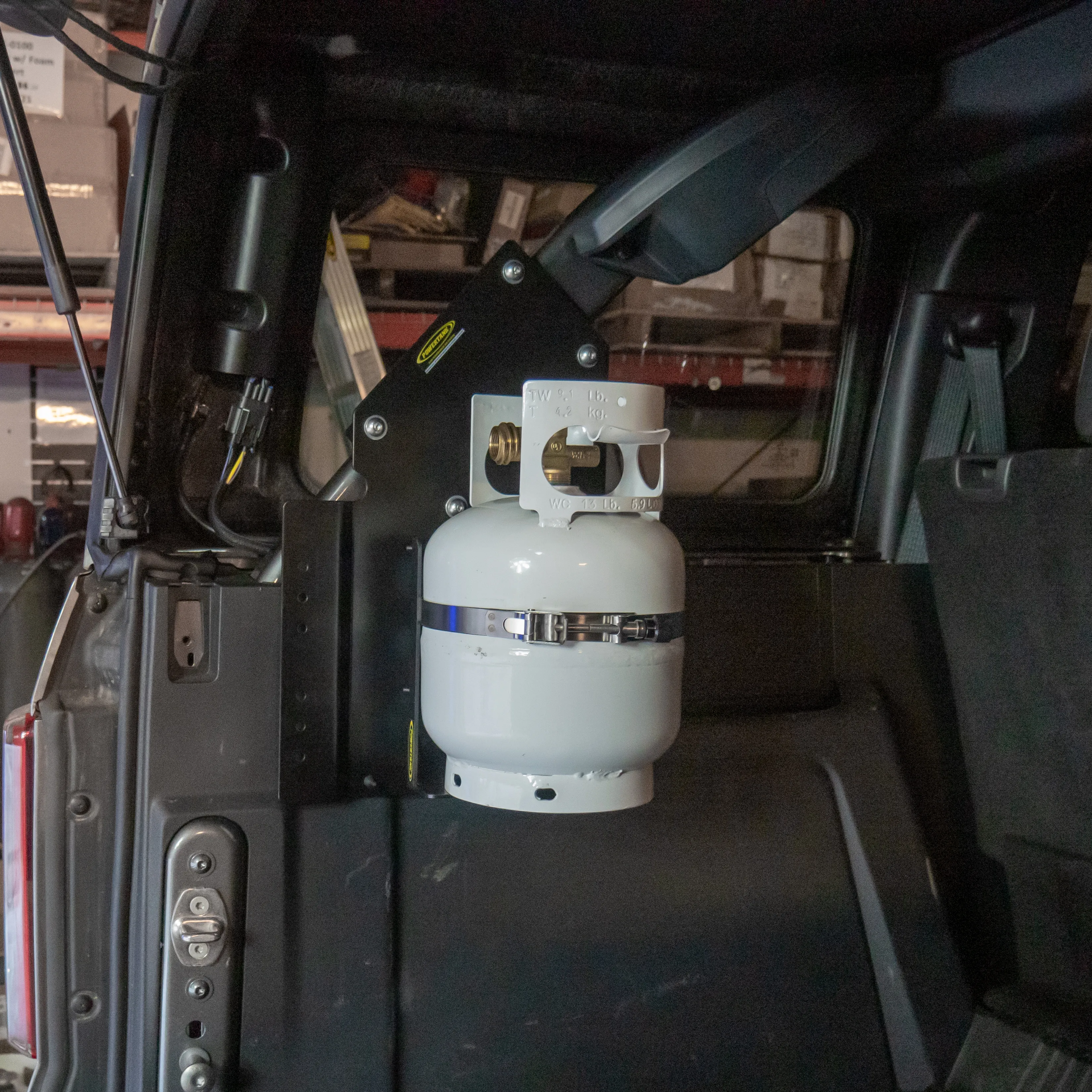 4 Door Bronco Plate - Power Tank or Propane Tank mount (6th Gen 2021 )