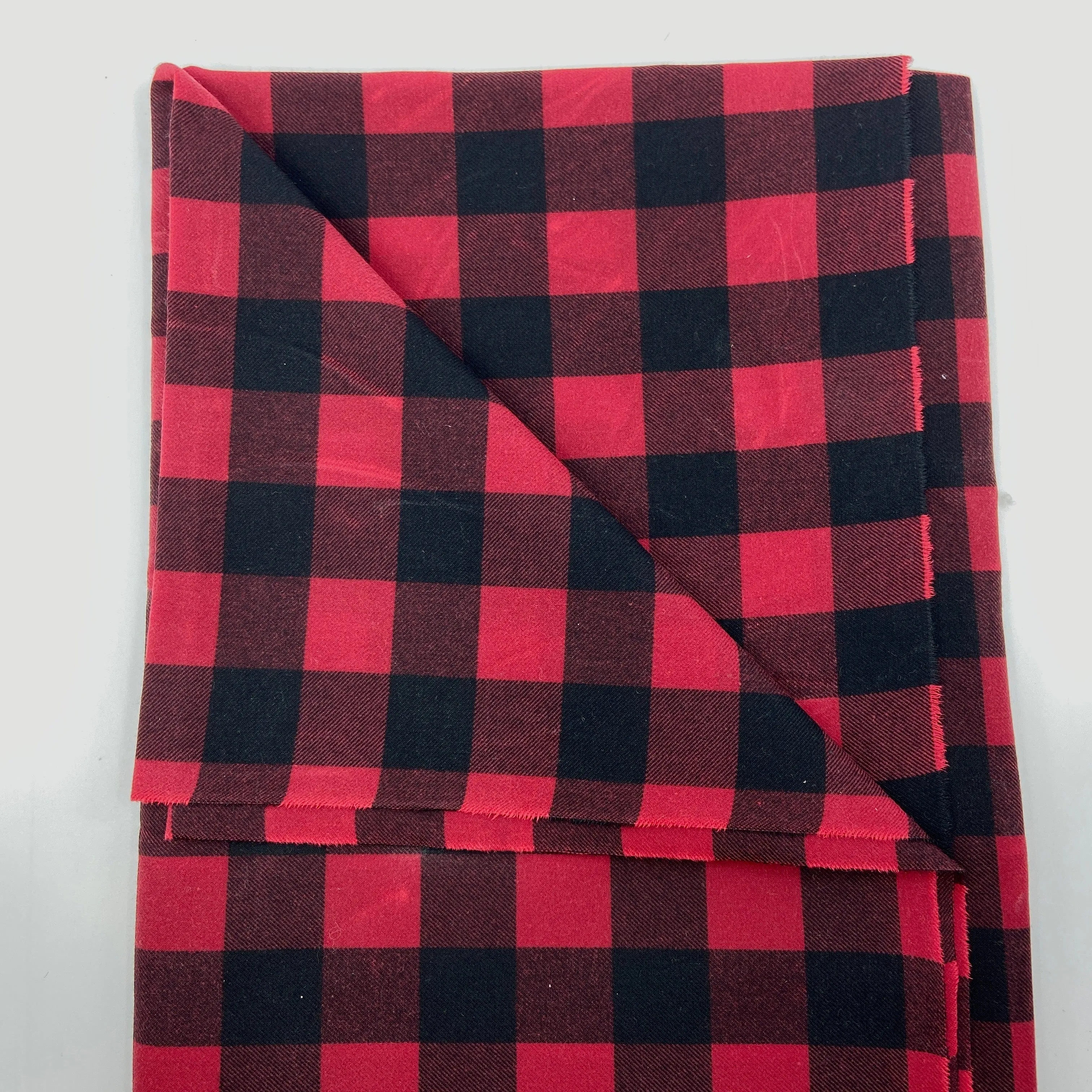 6.25 Ounce Waxed Canvas - Buffalo Check