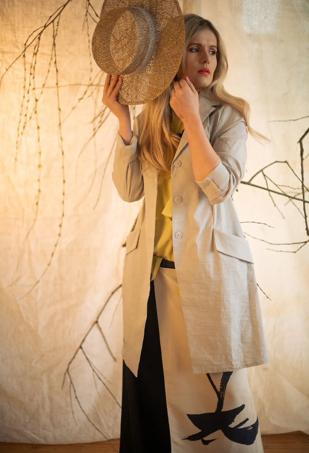 Alam Jacket In Birch