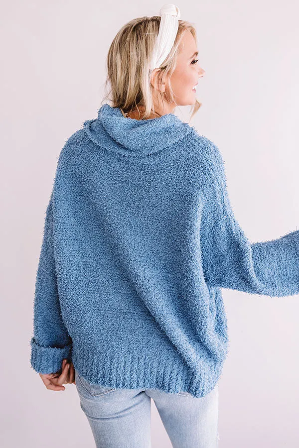 Arctic Evening Knit Sweater in Autumn Sky