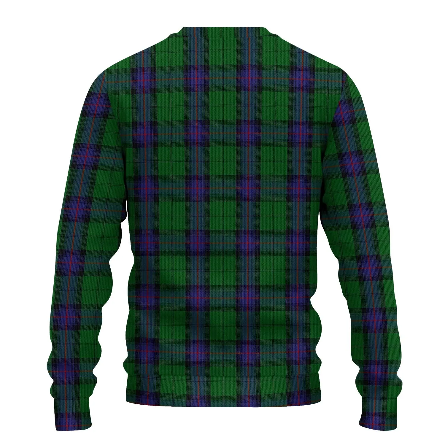 Armstrong Tartan Ugly Sweater with Family Crest