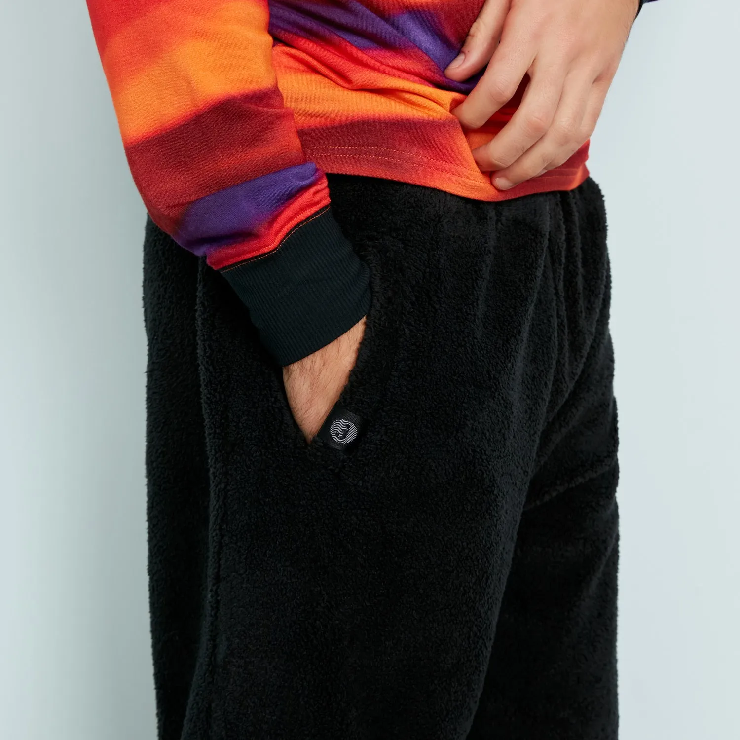 Black Floof Jogger