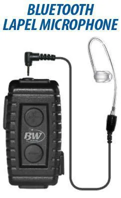 BlueWi BW-NTX5028 Nighthawk Bluetooth Lapel Microphone for MA/Com-Harris