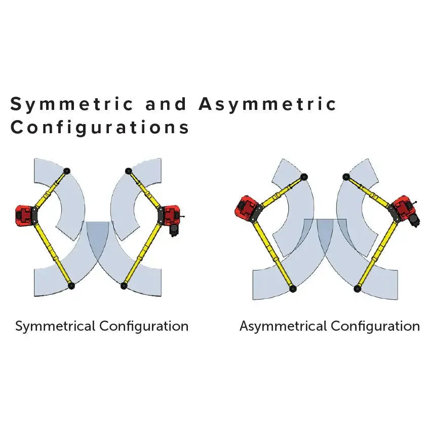 Challenger SA10 10K Symmetric/Asymmetric 2-Post Car Lift