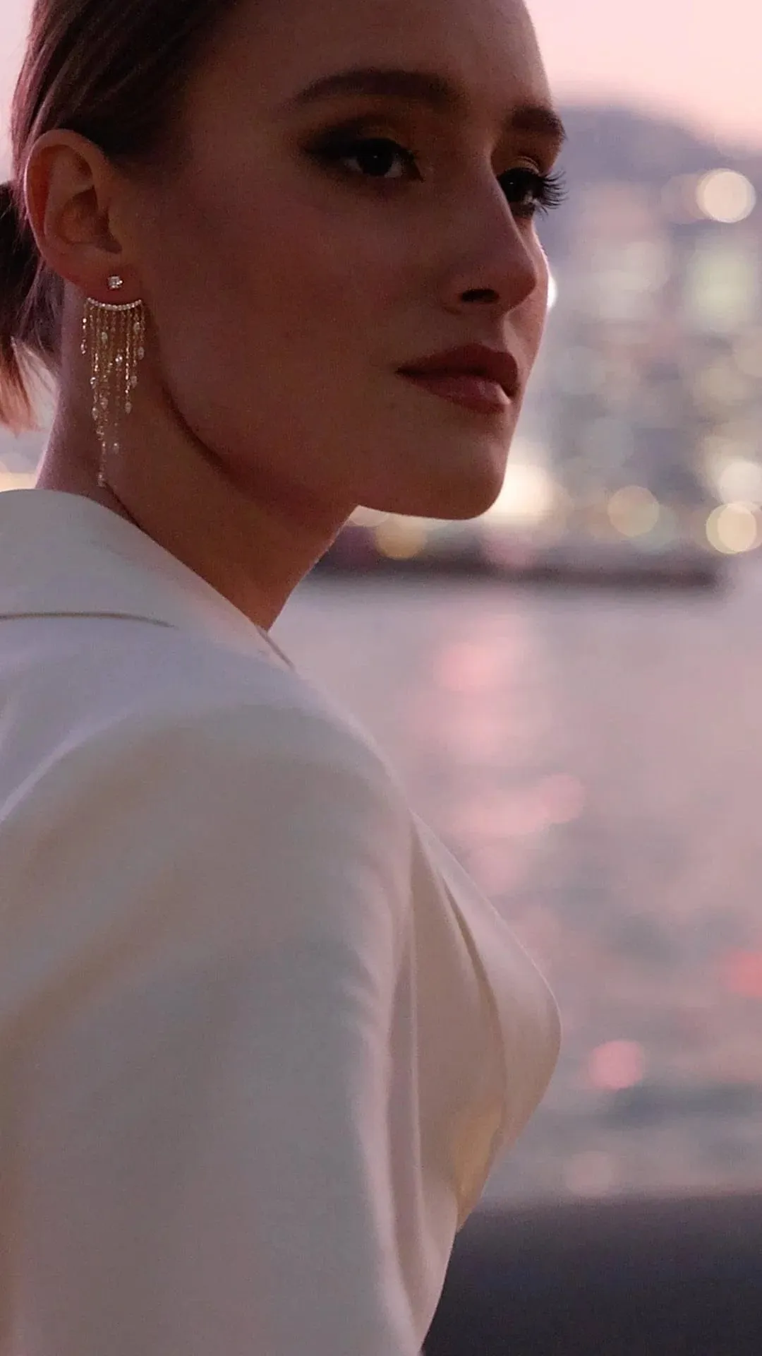 Chandelier Gold Plating Ear Jacket
