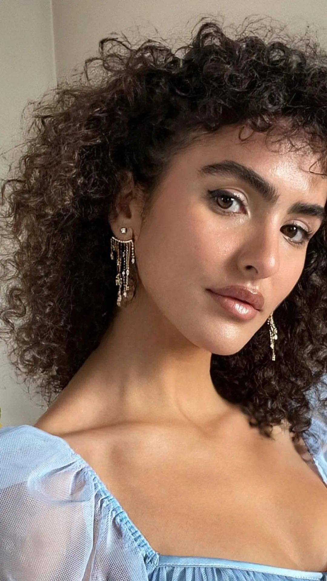 Chandelier Gold Plating Ear Jacket