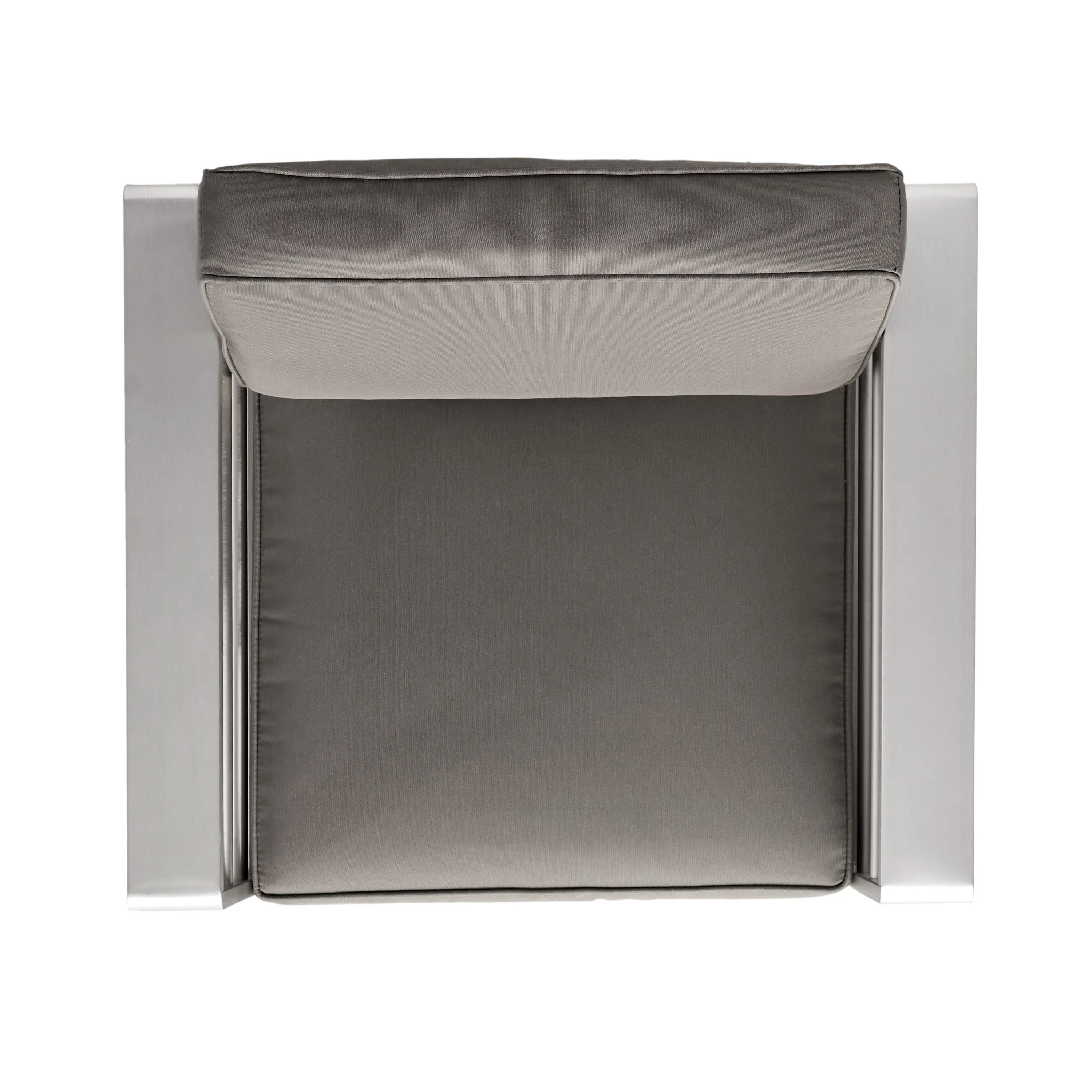 Cherie Outdoor 4 Seater Aluminum Chat Set with Fire Pit