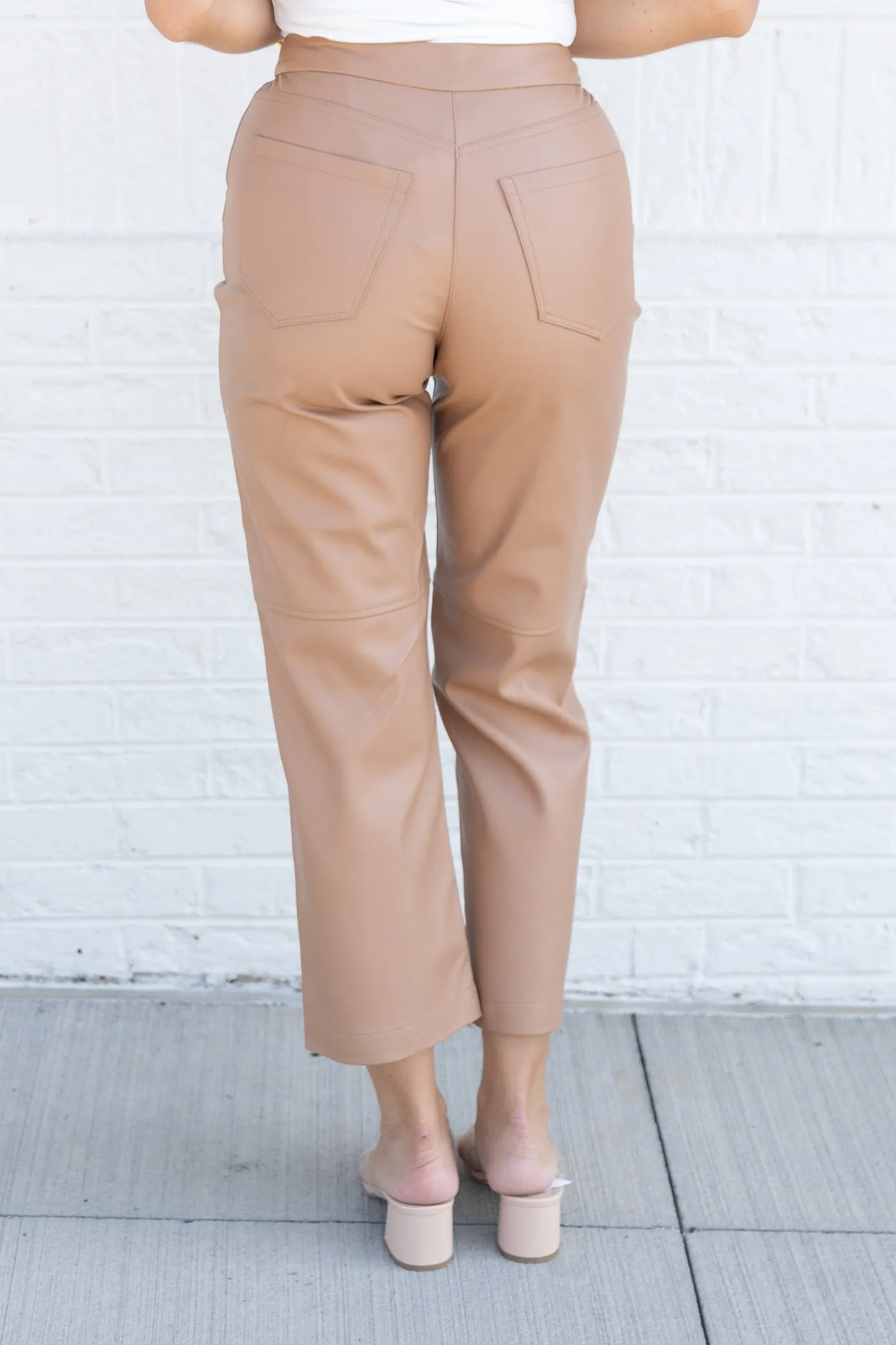 CHLOE LEATHER PANTS