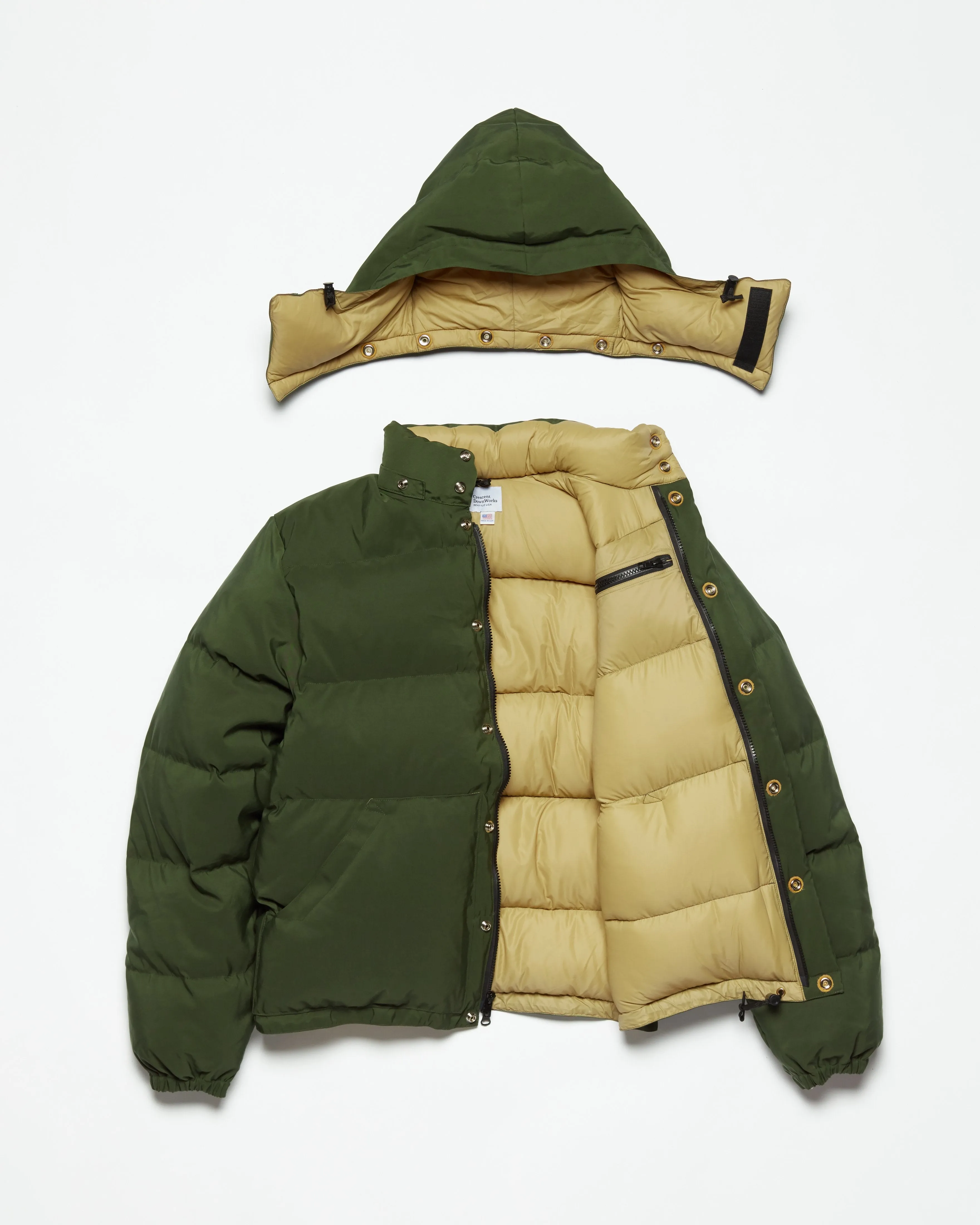 Classico Down Parka - Olive