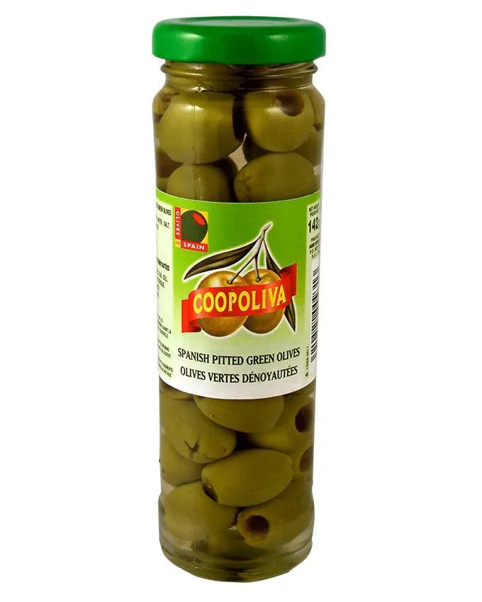 COOPOLIVA STUFFED GREEN OLIVES 85G