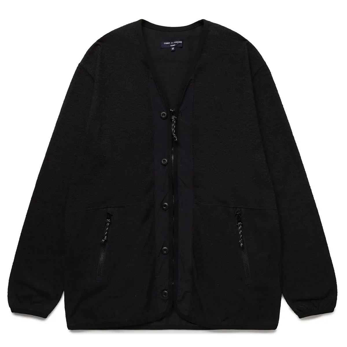 COTTON PILE CARDIGAN