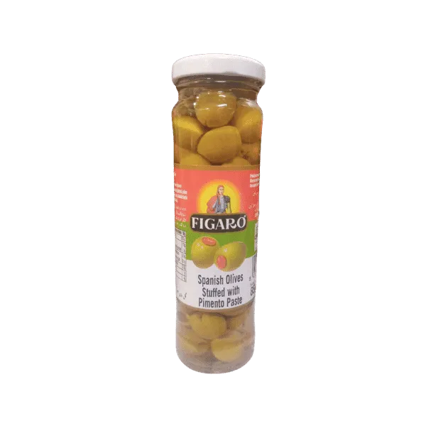 FIGARO STUFFED GREEN OLIVES 142G