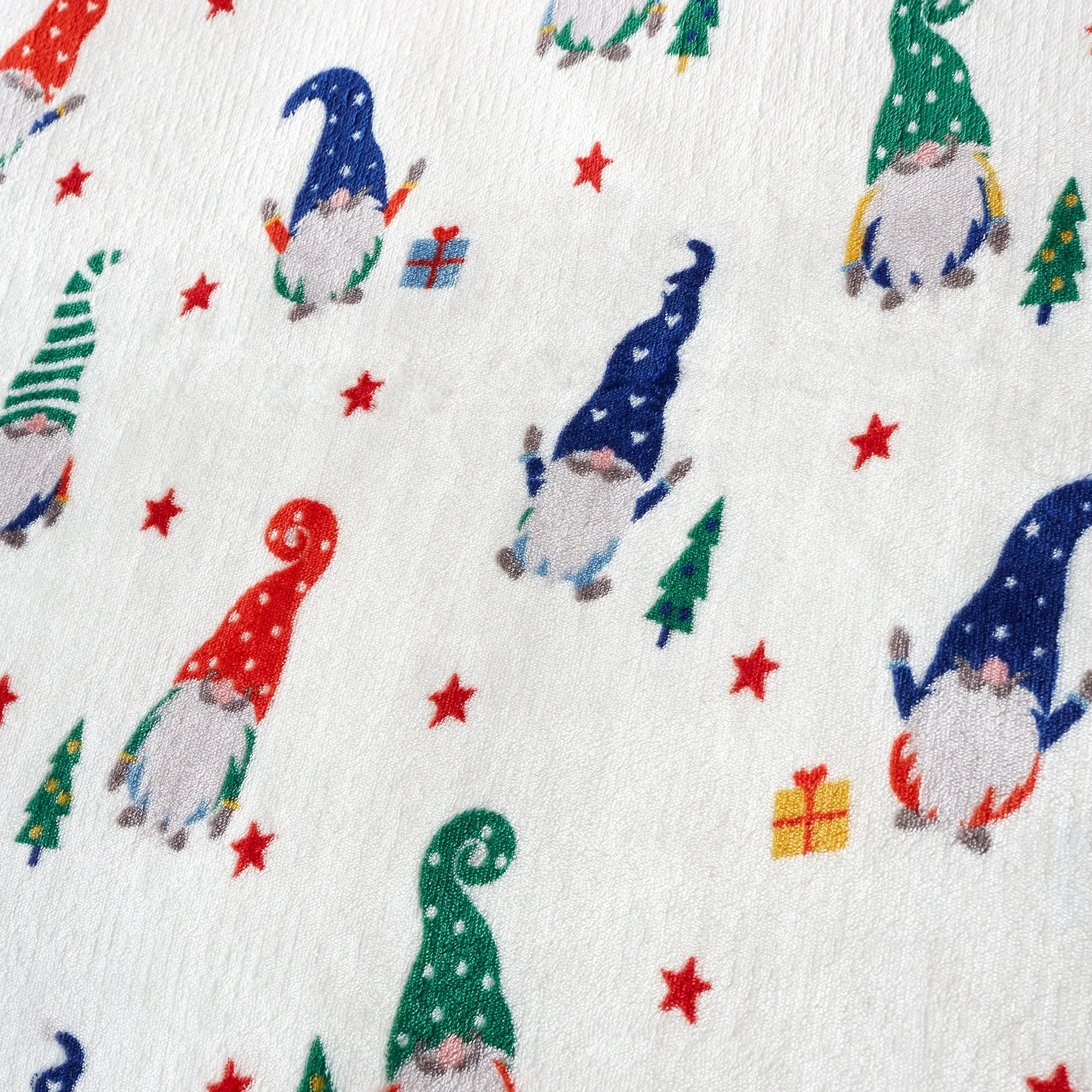 Fusion Festive Gonks Duvet Cover Set - Red