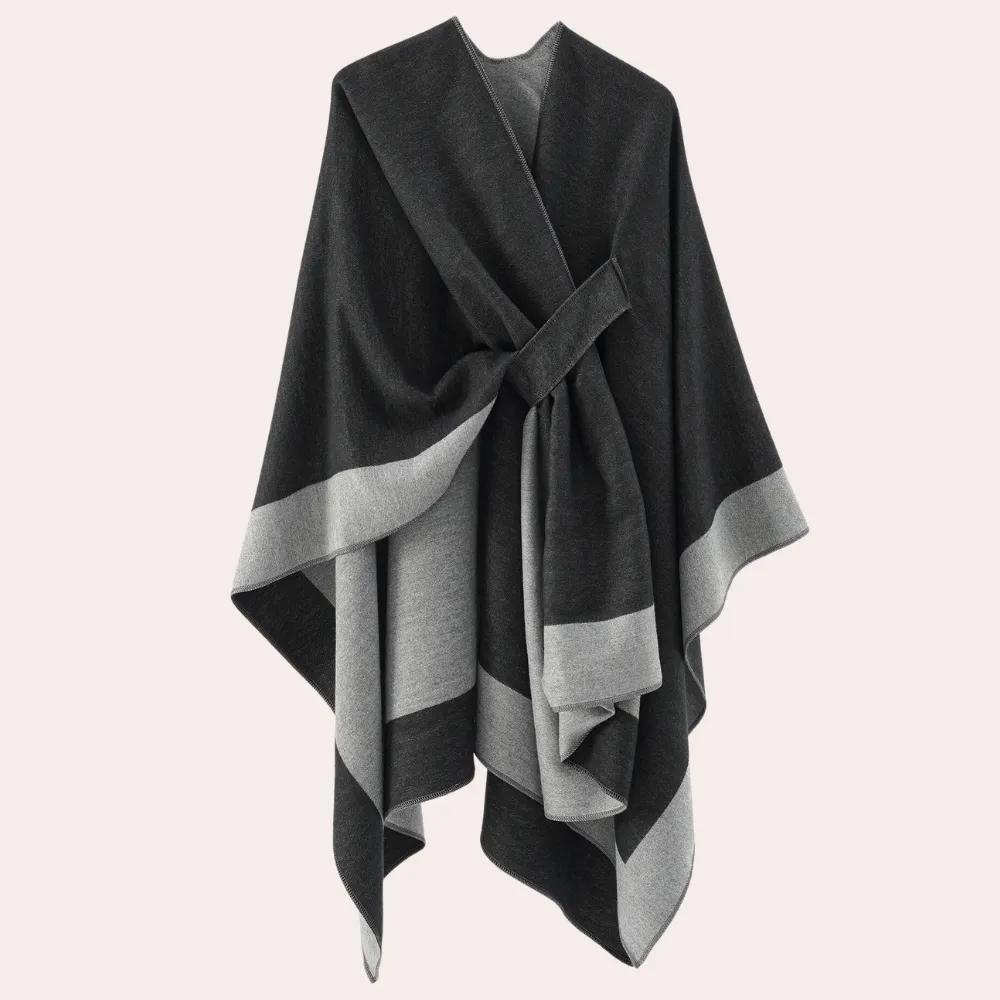 Georgetta Poncho | Effen kleurenponcho voor vrouwen