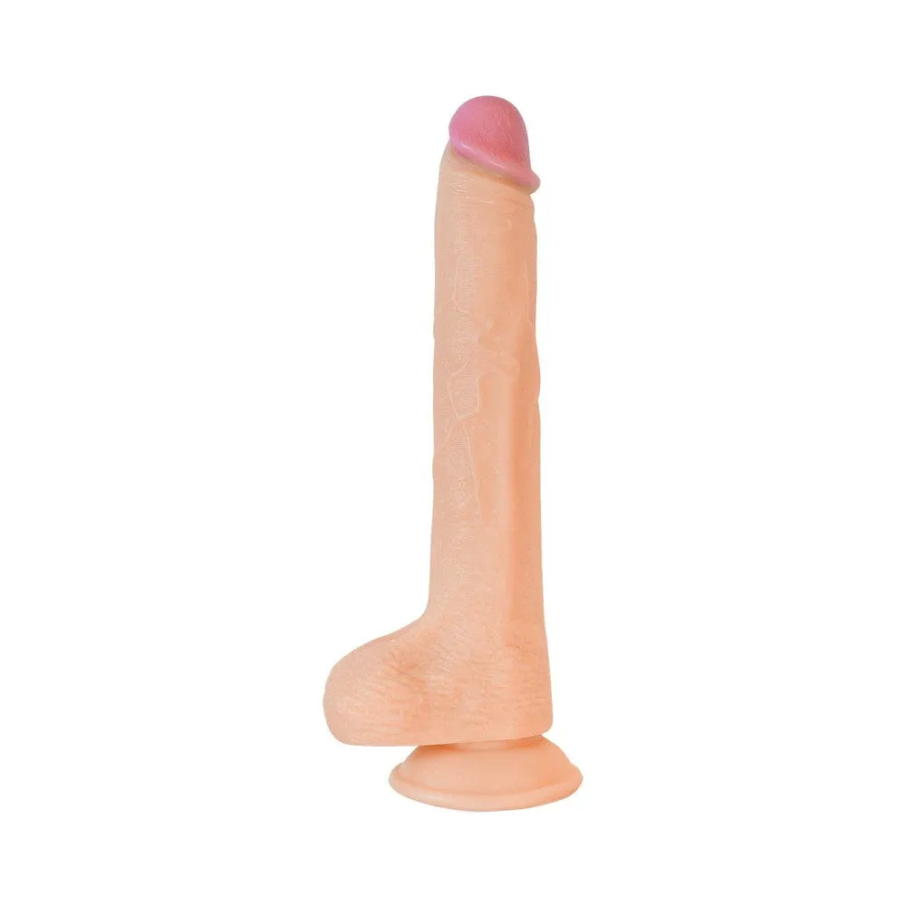 Hero Straight Cock 11 in. White