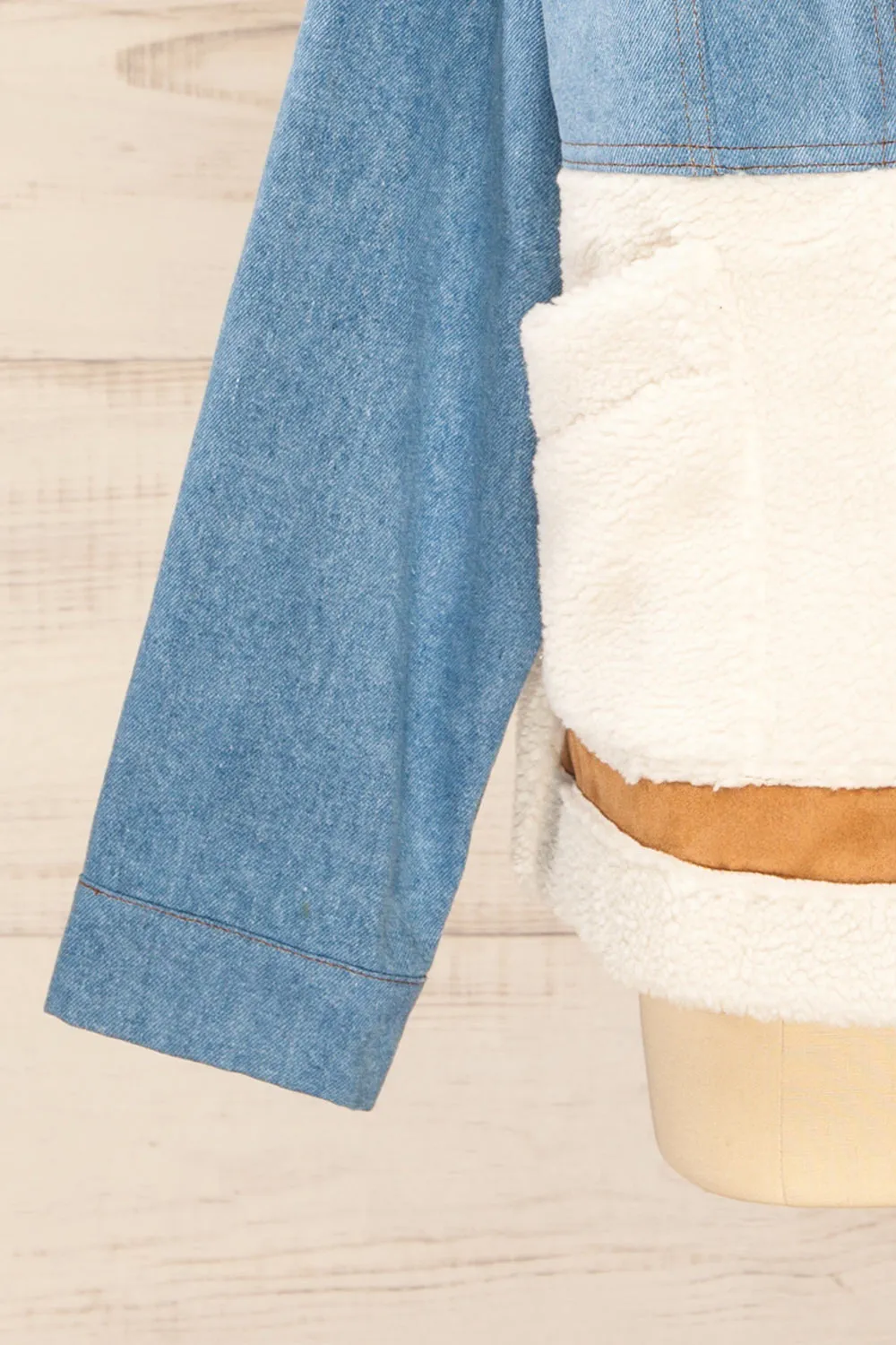 Hoddesdon | Denim Jacket w/ Sherpa
