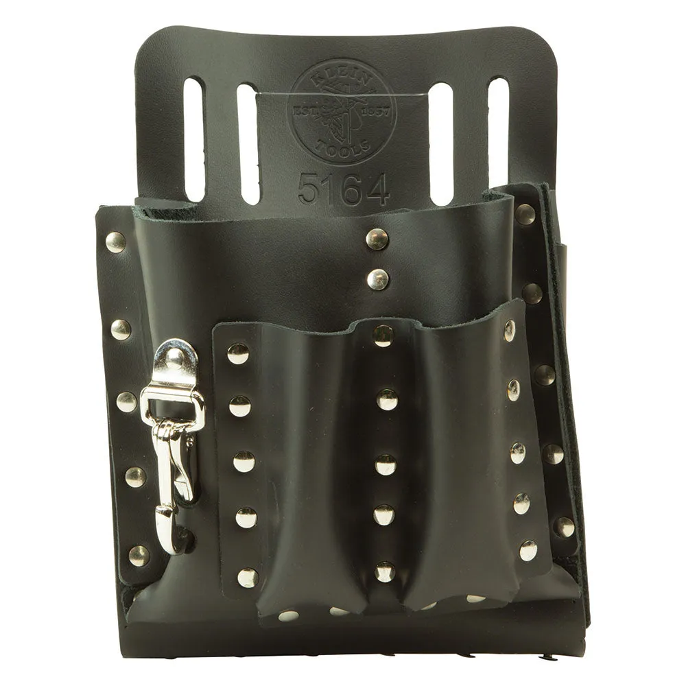 Klein 5164 8-Pocket Tool Pouch Slotted