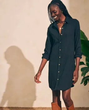 Legend Sweater Dress Heather Black Twill