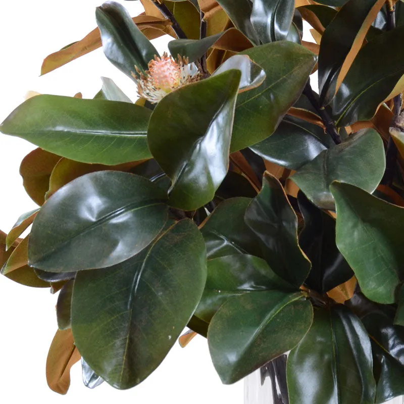 Magnolia Leaf Arrangement 32"H