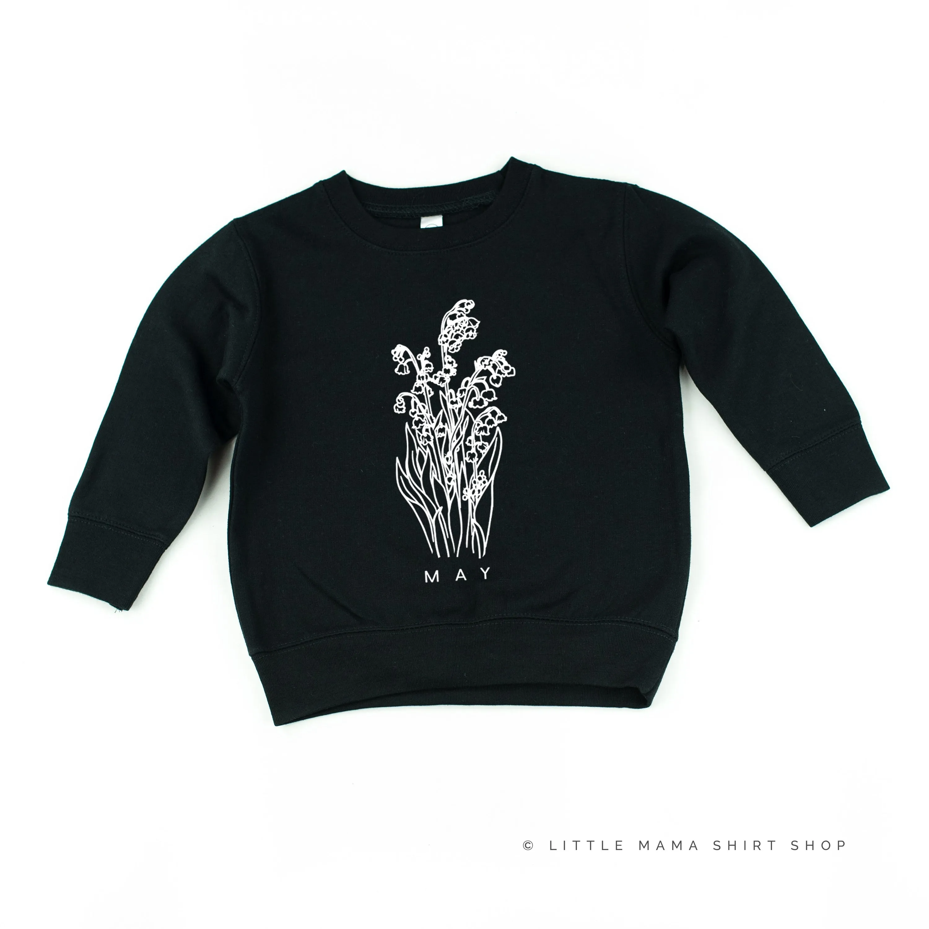 MAY BIRTH FLOWER - Lily of the Valley - Child Sweater