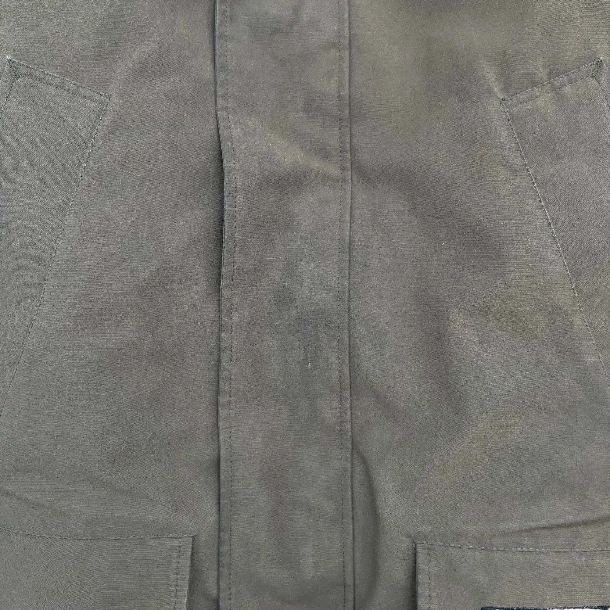 Men's Langford Parka Heritage Down Jacket Khaki Size S