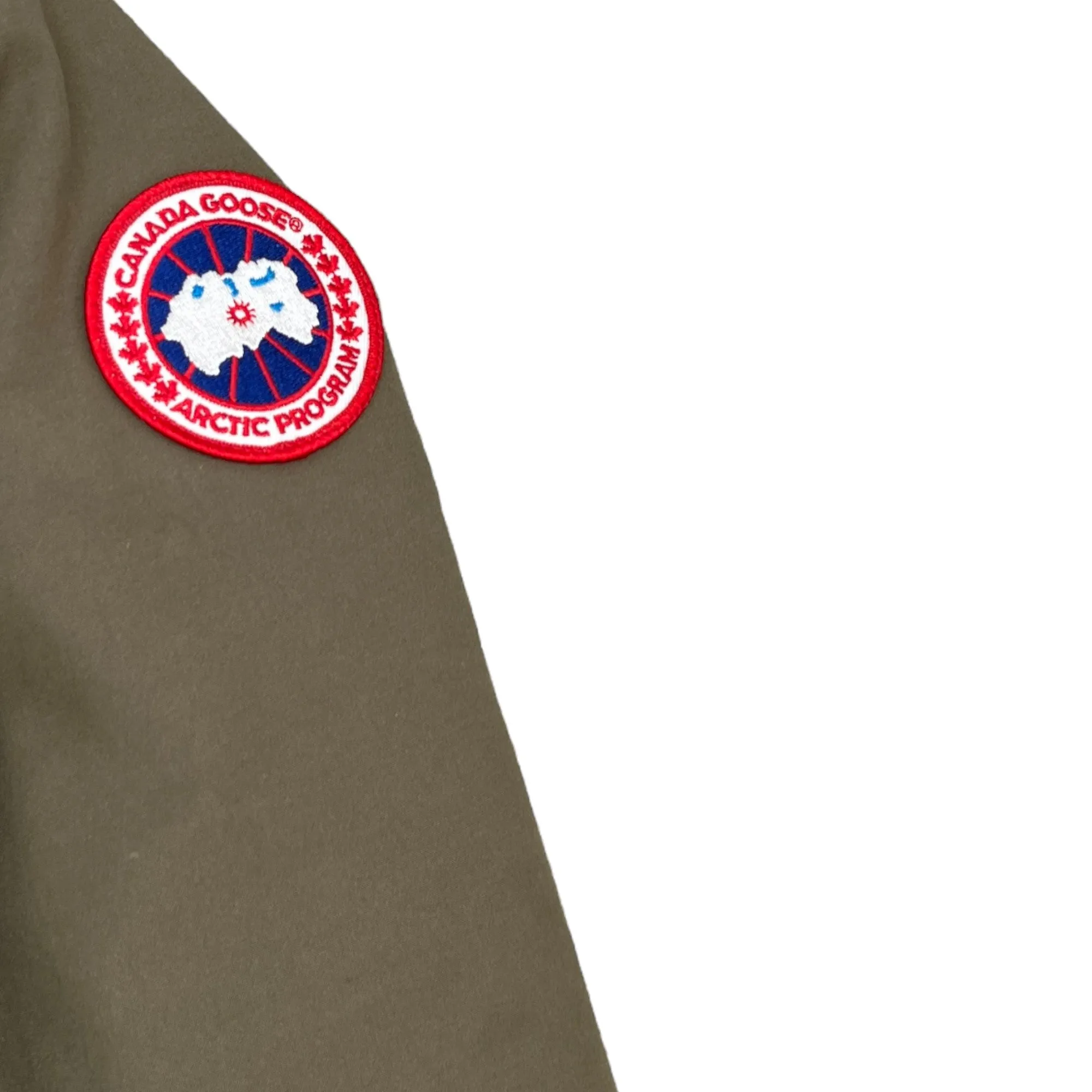 Men's Langford Parka Heritage Down Jacket Khaki Size S