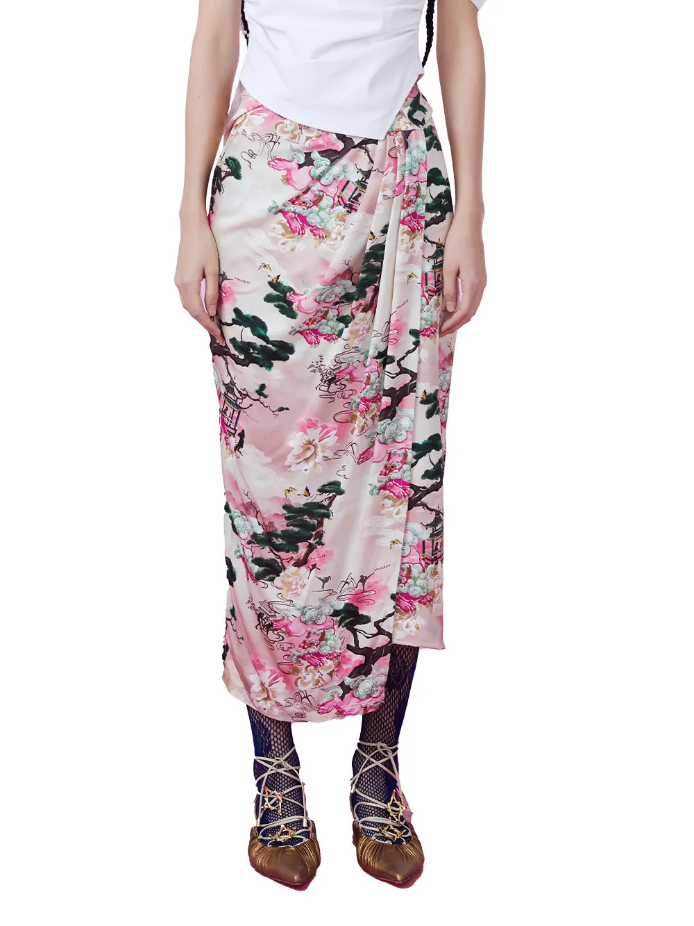 MUKZIN Irregular New Fashion Long Skirt