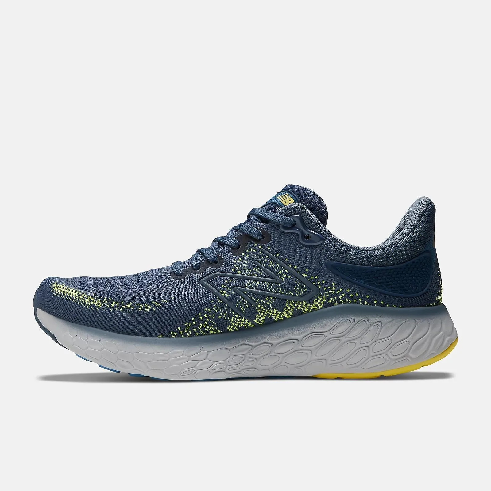 New Balance Men's Fresh Foam X 1080v12 (Vintage Indigo/Cosmic Pineapple)
