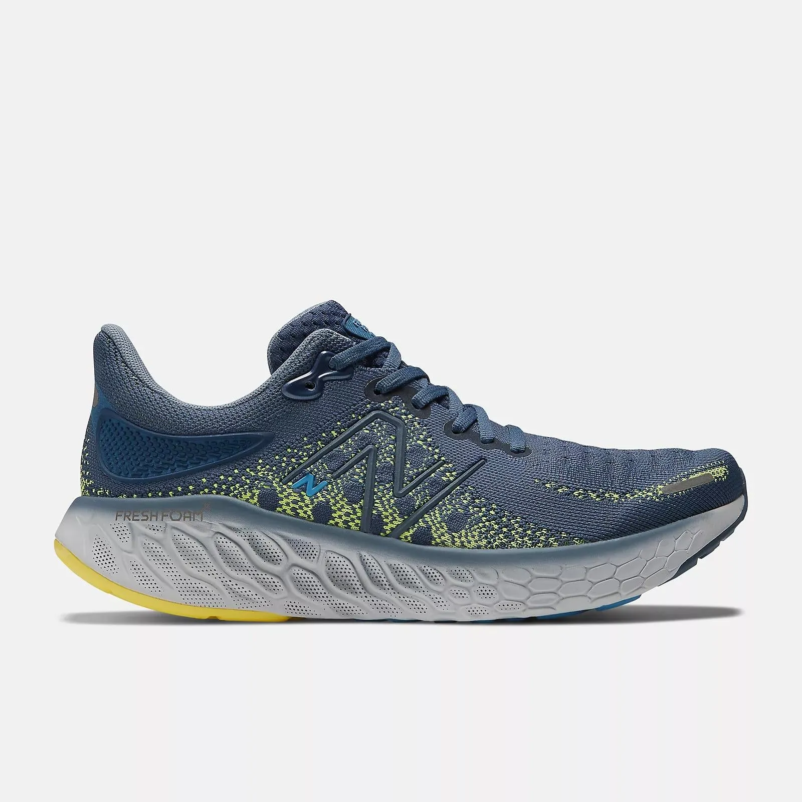 New Balance Men's Fresh Foam X 1080v12 (Vintage Indigo/Cosmic Pineapple)