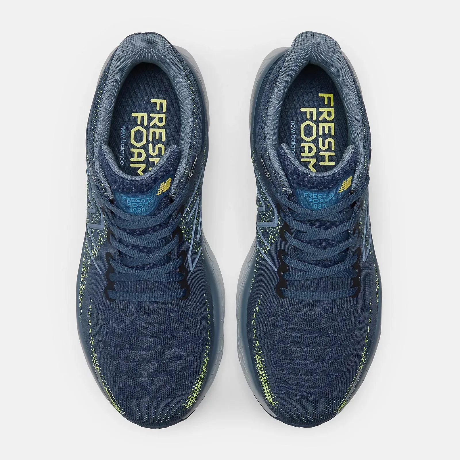 New Balance Men's Fresh Foam X 1080v12 (Vintage Indigo/Cosmic Pineapple)
