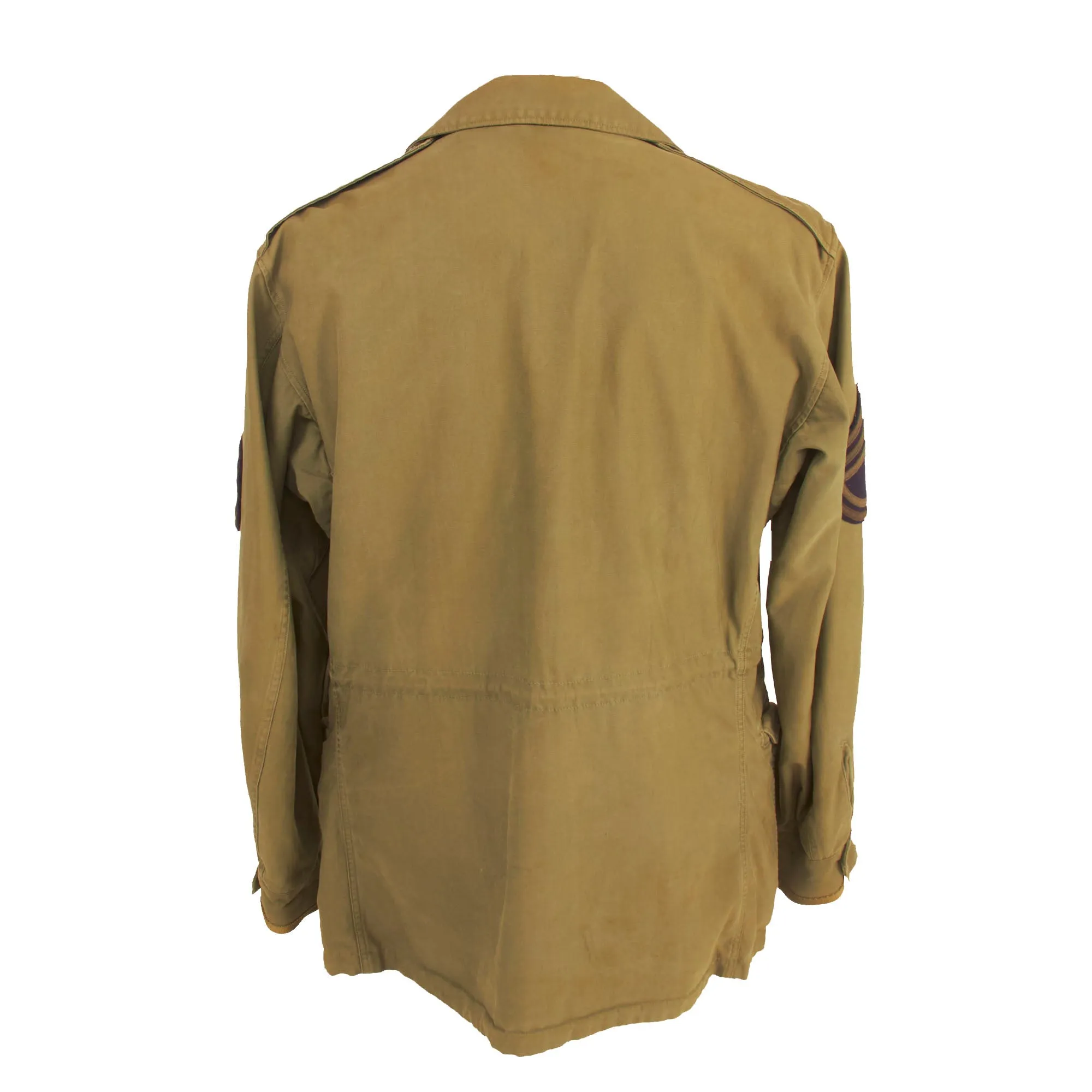 Original U.S. WWII 101st Airborne Division M-1943 M43 Field Jacket