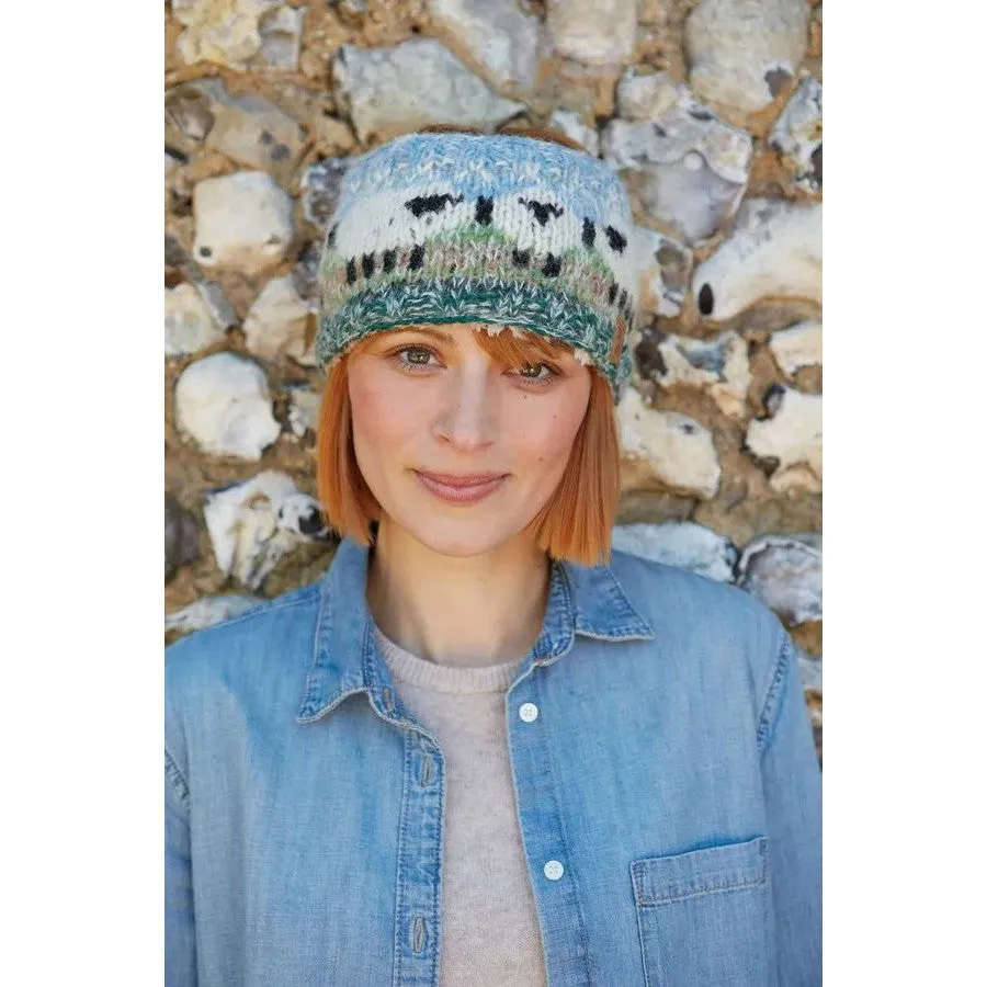 Pachamama Hazy Sheep Headband (Sherpa Fleece)