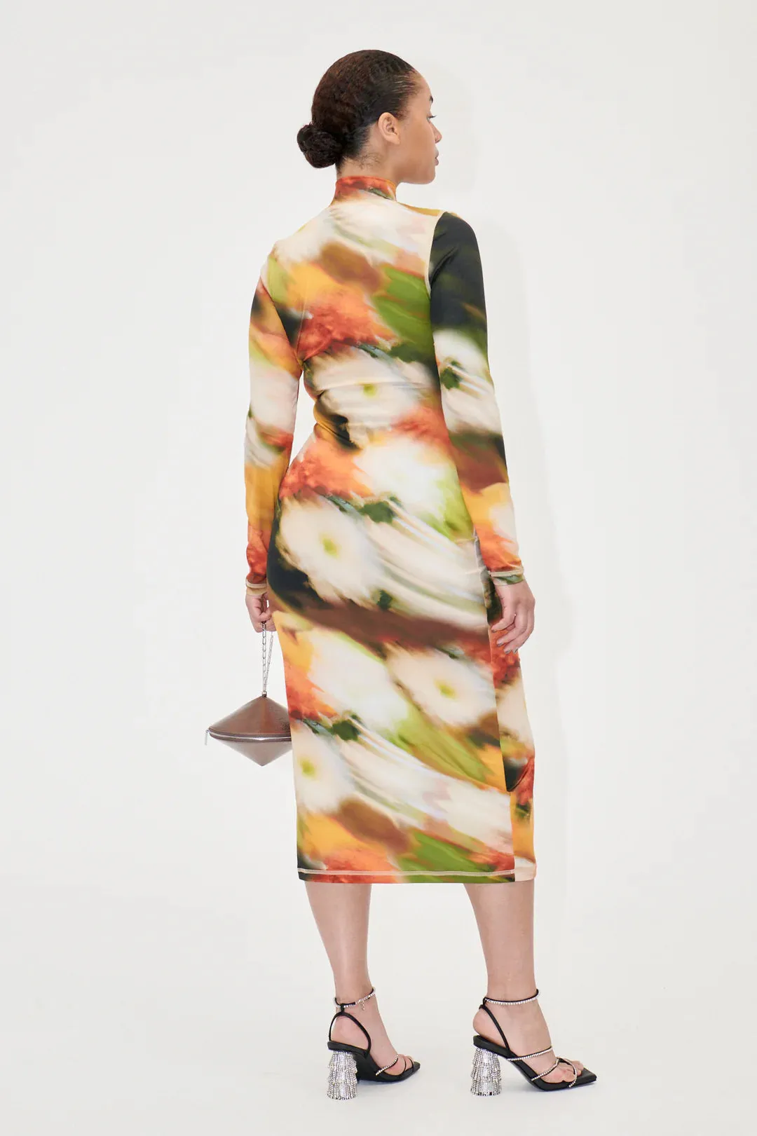 Stine Goya JESSIE DRESS FLOWERS IN FAST MOTION