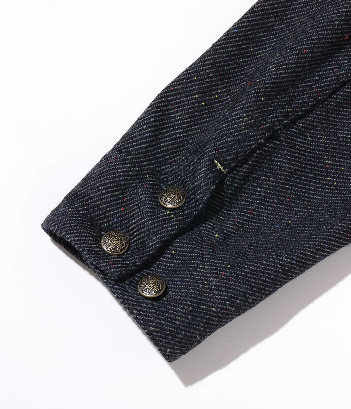 Sugar Cane, Fiction Romance 13.7oz. Indigo Nep Denim Work Coat, Sc15445