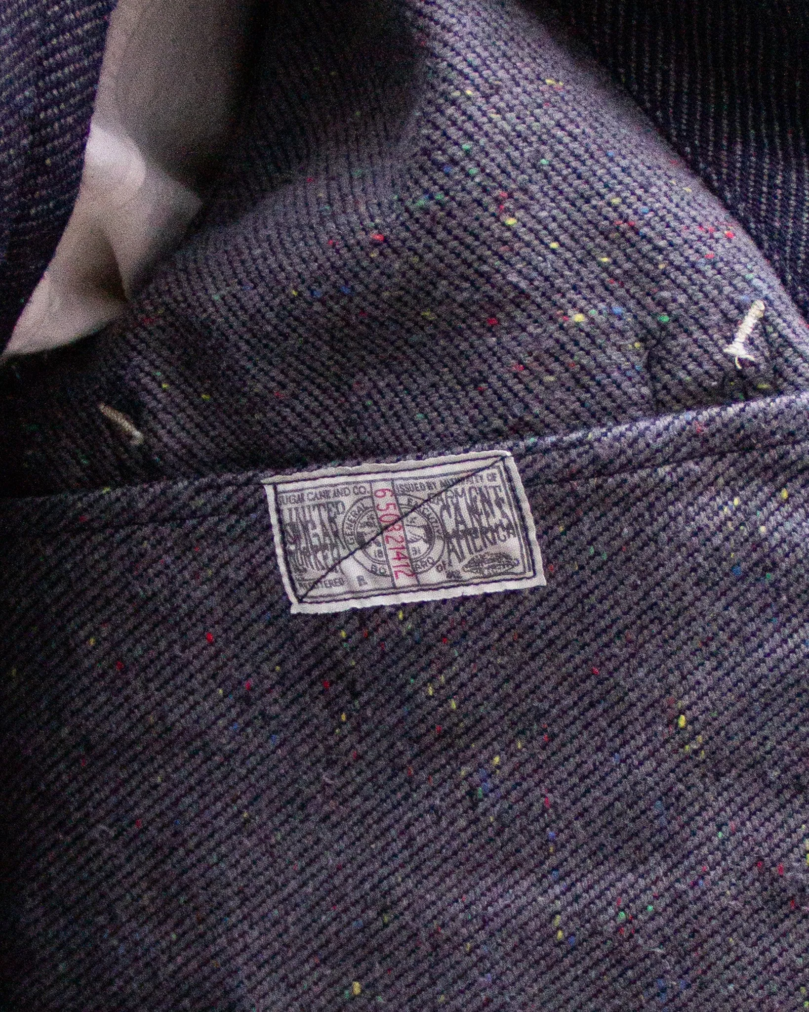 Sugar Cane, Fiction Romance 13.7oz. Indigo Nep Denim Work Coat, Sc15445