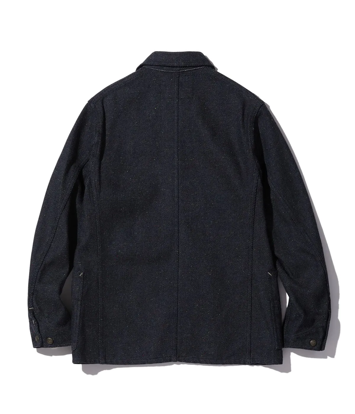 Sugar Cane, Fiction Romance 13.7oz. Indigo Nep Denim Work Coat, Sc15445