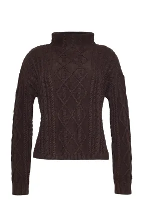 The Trudy Turtleneck | Brazilian Nut