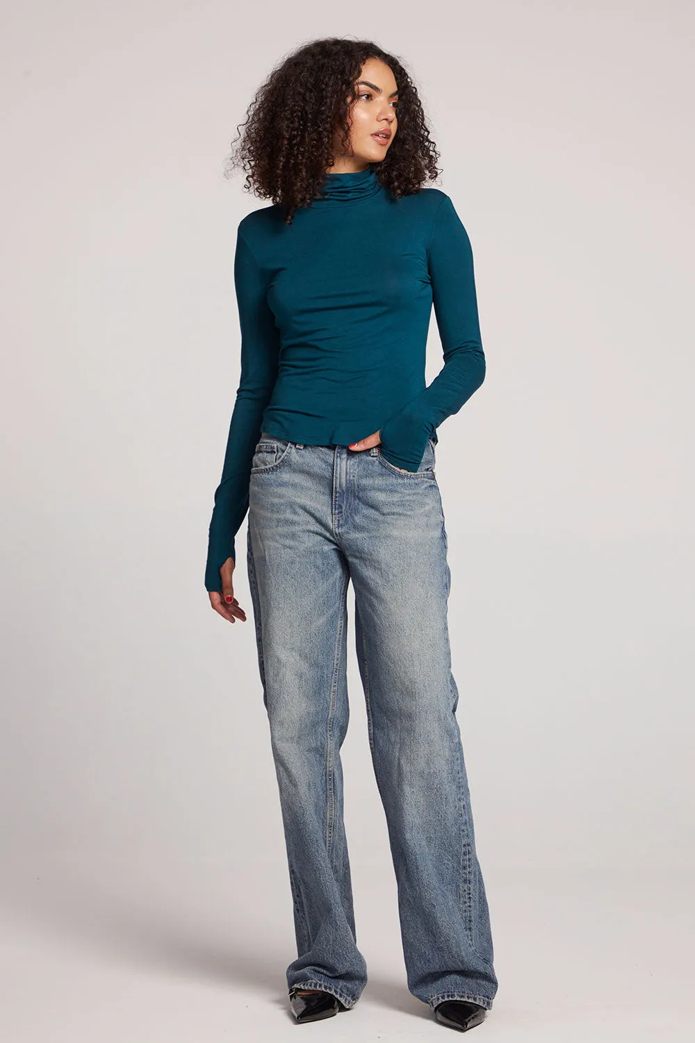 Vicente Dark Sea Long Sleeve