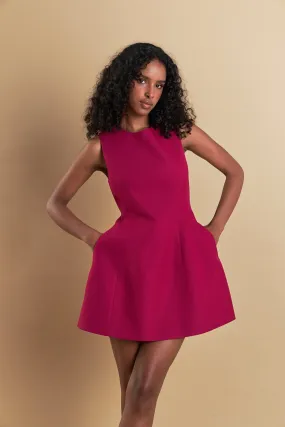 Voluminous Mini Dress