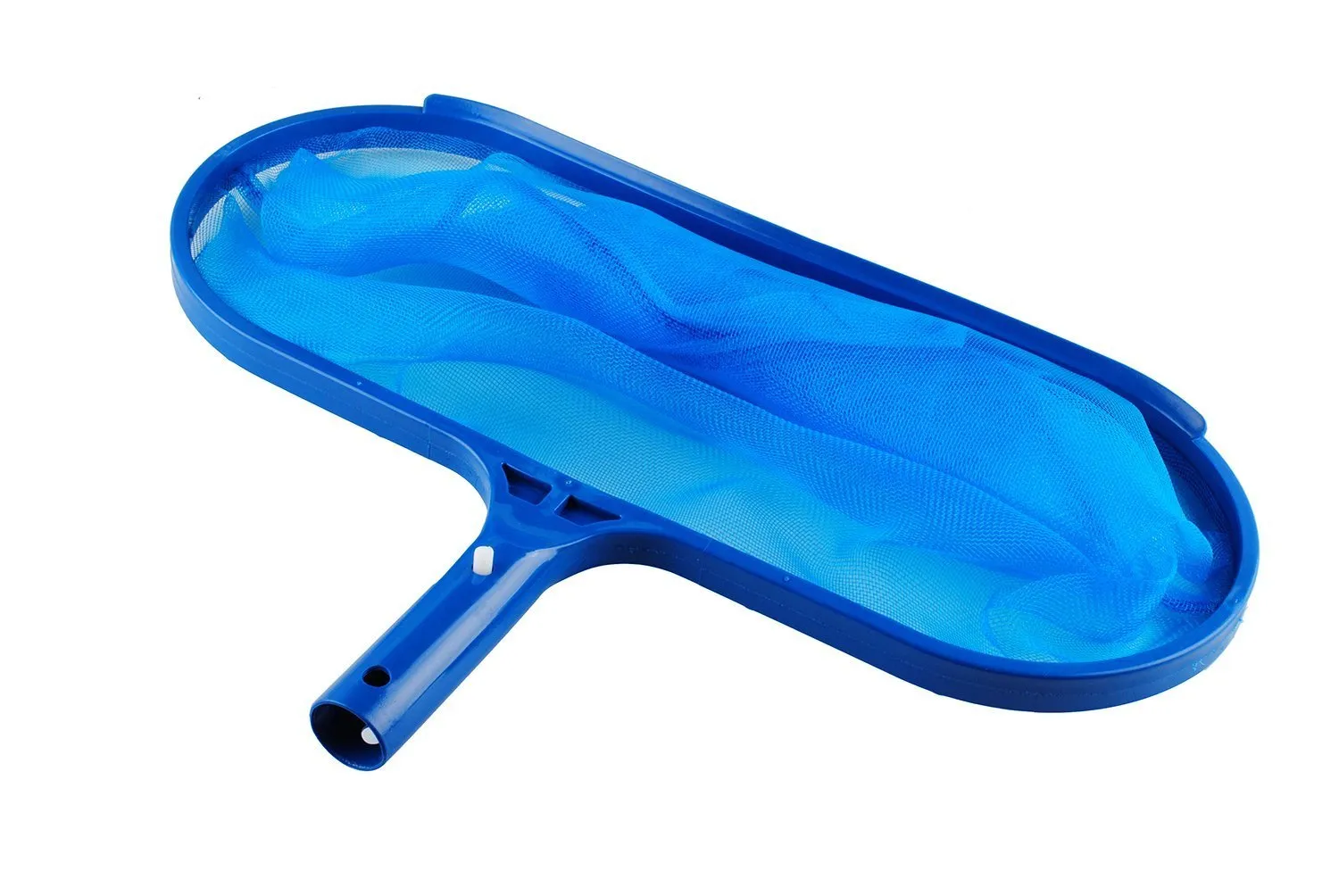 Wadoy Pool Leaf Rake Skimmer Cleaning Net Heavy Duty Micro-Mesh Net for Removing Leaves and Debris from Swimming Pools, Hot Tubs, Spas and Fountains(Deep-Bag Type, Blue)