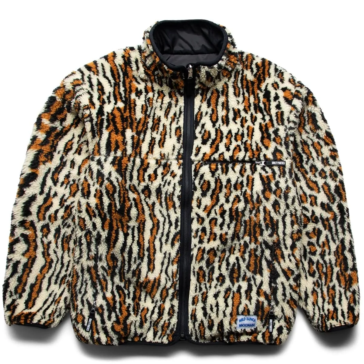 WILD BUNCH / REVERSIBLE BOA FLEECE JACKET